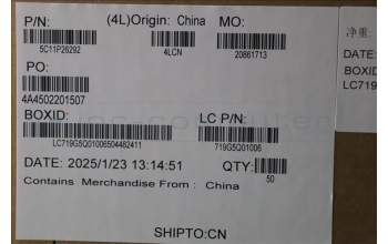 Lenovo 5C11P26292 CABLE FRU CABLE FFC MSF50 8P SINGEL/B