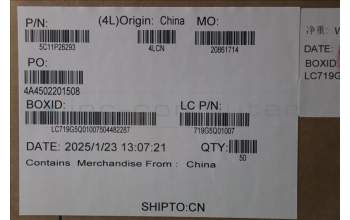 Lenovo 5C11P26293 FRU CABLE FFC MSF50 8P POWER/B