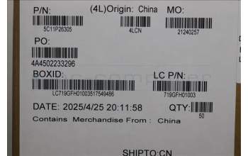 Lenovo 5C11P26305 ME470 MGE EDP RGB 28T