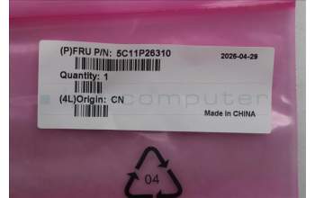 Lenovo 5C11P26310 CABLE FRU CABLE FFC ME630 M/B-TP/B