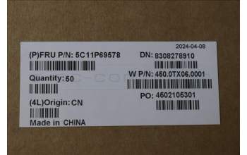 Lenovo 5C11P69578 Wire Cable+PCB MIC