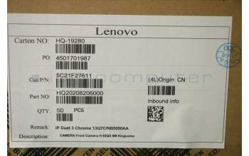 Lenovo 5C21F27611 Front Camera H 82QS 5M Kingcome