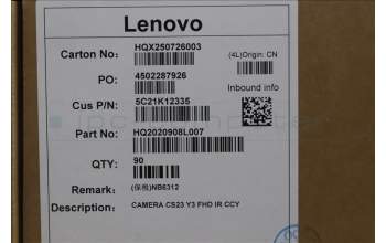 Lenovo 5C21K12335 CS23 Y3 FHD IR CCY
