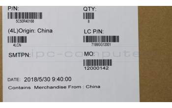 Lenovo 5C50R40168 CARDPOP TP Board L 81FV W/FFC