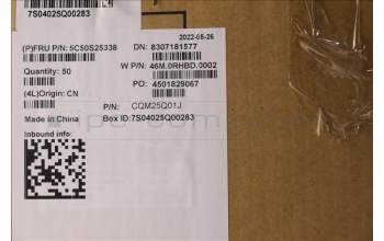 Lenovo 5C50S25338 CARDPOP USB Board W 82R7