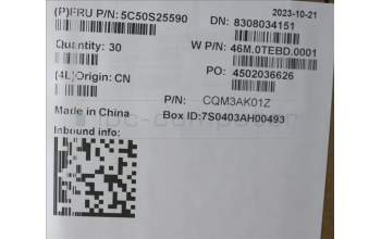 Lenovo 5C50S25590 CARDPOP CARDPOP W 21KJ IO board