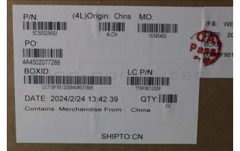 Lenovo 5C50S25693 CARDPOP CARDPOP L 83FF IO/B Left