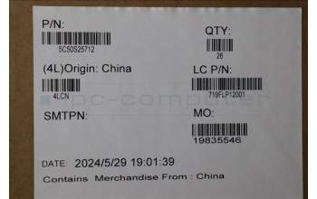 Lenovo 5C50S25712 CARDPOP USB Board L83ED