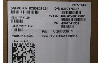 Lenovo 5C50S25921 CARDPOP CARDPOP W21US IO BD