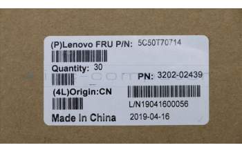 Lenovo 5C50T70714 Netzplatine B 81MB mit Kabel