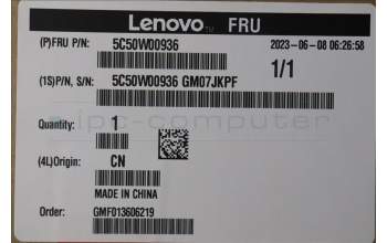 Lenovo 5C50W00936 CARDPOP Tiny6 BTB DP Cert card
