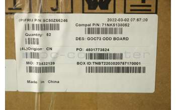 Lenovo 5C50Z66246 PCB 31E LS-K883P REV0 ODD/B