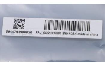 Lenovo 5C51B39801 CARDPOP USB Board C 82FE W/FFC