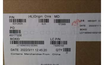 Lenovo 5C51C94254 FRU PCBA PWR/B NSD883 PWR B 1ST