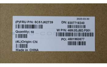 Lenovo 5C51J62739 CARDPOP FRU Power board Talos-2