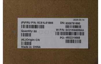 Lenovo 5C51L61866 Camera,5M,RGB,USB,1MIC,WF,LVI