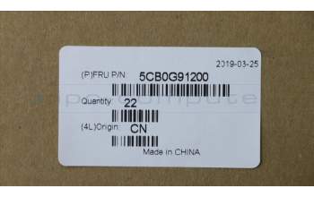 Lenovo 5CB0G91200 Kamera W Flex2-15 mit LCD&KAM-Kabel