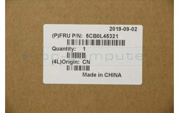 Lenovo 5CB0L45321 COVER UpperCase C 80TK BL SR W/KBW/TPND