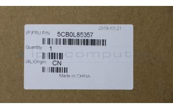 Lenovo 5CB0L85357 Untere Abdeckung Q 80US SCHWARZ