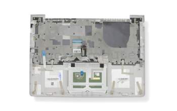 5CB0M09518 original Lenovo keyboard incl. topcase DE (german) black/silver with backlight