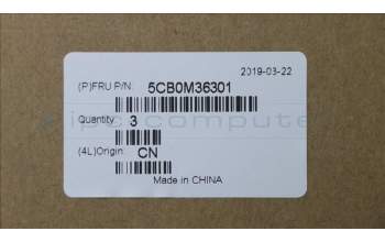 Lenovo 5CB0M36301 COVER Upper Case B 80U2 BK BKW/KB UK