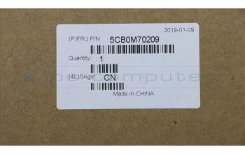 Lenovo 5CB0M70209 COVER Stand Cover 3N 80U1 Silver WW LTE