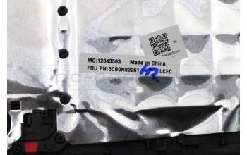 Lenovo 5CB0N00261 COVER Upper Case L 80WK W/KB ND BL