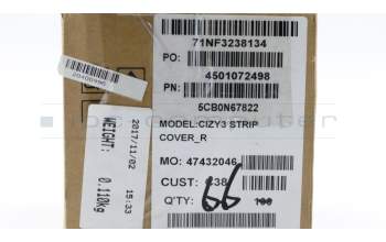 Lenovo 5CB0N67822 COVER Hinge Cover C 80X6 R