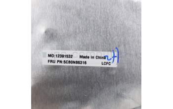 Lenovo 5CB0N86316 COVER UPPERCASEASML80XLIG IMR UK KB
