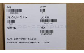 Lenovo 5CB0N86453 COVER HINGECAP15TL80XL BW PT