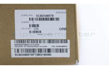 Lenovo 5CB0N86579 COVER UPPERCASEASML80XLRD IMR HEB KB