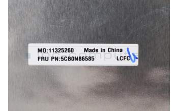 Lenovo 5CB0N86585 C-Cover with keyboard,Slovenian,White,TouchPad