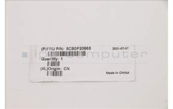 Lenovo 5CB0P20665 Hinge Cover3N 81A4 Grey