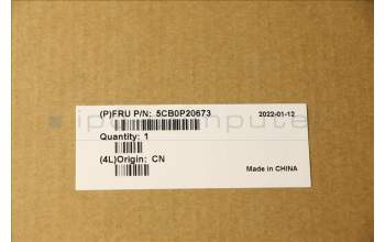 Lenovo 5CB0P20673 COVER Lower Case 3N 81A5 Blue