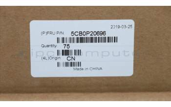 Lenovo 5CB0P20696 COVER Hinge Cover 3N 81A5 Grey