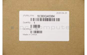 Lenovo 5CB0Q40384 C-Abdeckung mit Tastatur, Spanisch, Schwarz, Hintergrundbeleuchtung