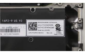 Lenovo 5CB0Q59373 COVER UpperCaseASML81BRFPPTN IT BLKB