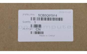 Lenovo 5CB0Q95914 COVER Upper Case C 81CT CO BL W/KB US