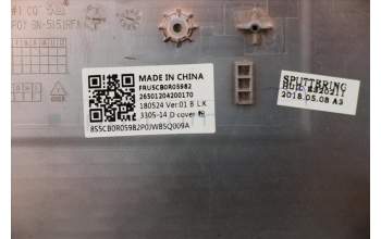 Lenovo 5CB0R05982 Unt. Gehäuse 3N 81GA ROSÉ-PINK