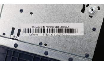 Lenovo 5CB0R07526 COVER UpCase ASM 3N 81F4 LB NBL W/KB HB