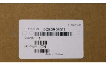 Lenovo 5CB0R07551 COVER Hinge Cover 3N 81F4 Platinum Grey