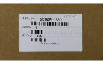 Lenovo 5CB0R11689 COVER UpperCaseL 81EU MGR W/KB FP BL SP