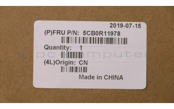 Lenovo 5CB0R11978 COVER Upper CaseL81EUMGRW/KBFPBLUSINT\'E