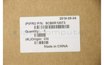 Lenovo 5CB0R12073 COVER UpperCaseL 81EU MGR W/KB FP BL UK