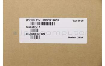 Lenovo 5CB0R12683 C-Abdeckung mit Tastatur, Hebräisch, Kupfer, Hintergrundbeleuchtung, Fingerabdruck