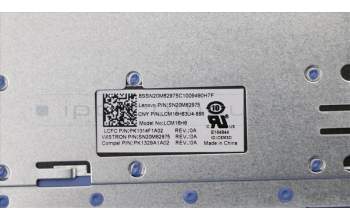 Lenovo 5CB0R16646 COVER UpCaseASM W/KB L81DC LBU EUROENG