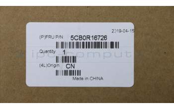 Lenovo 5CB0R16726 COVER UpCaseASM W/KB L81DC IG ENG