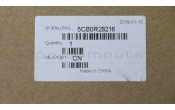 Lenovo 5CB0R28216 COVER UpperCaseW81HL NFP IG NBLW/KBCZ-SK