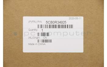 Lenovo 5CB0R34925 COVER UpperCaseC81HQW/KB NFP NBL IG AR-E