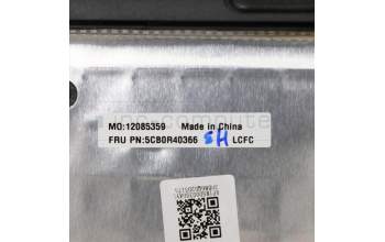 Lenovo 5CB0R40366 COVER UpCaseASM W/KB L81D0 IG UKE
